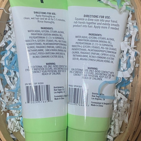 Bolero Texture & Bounce Leave In Conditioner Cream Castor Seed Oil Set of 2 - Picture 5 of 5